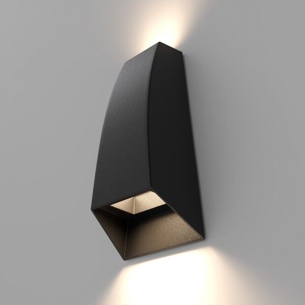 Пылевлагозащи<wbr>щенный светодиодный светильник 1016 Techno черный IP54