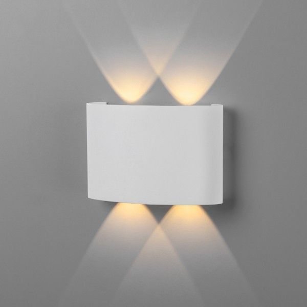 Пылевлагозащи<wbr>щенный светодиодный светильник Twinky Double белый IP54 1555 Techno LED белый. Превью 2