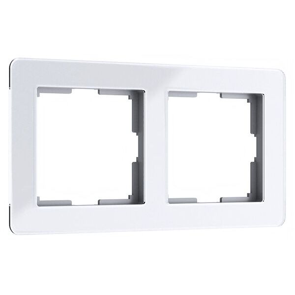Рамка из акрила на 2 поста Acrylic белый W0022701