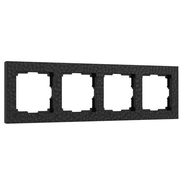 Рамка из поликарбоната на 4 поста Hammer черный