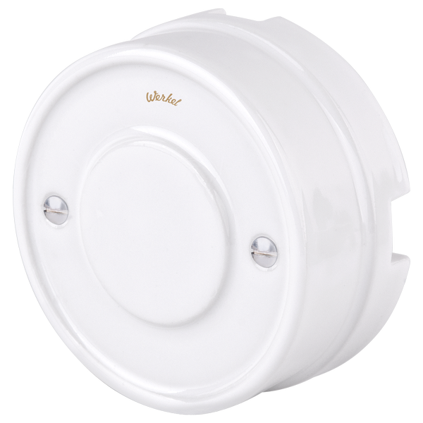 Распределительная коробка белая ретро