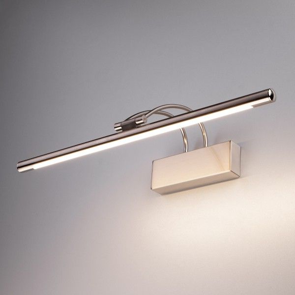 Настенный светодиодный светильник Simple LED никель Simple LED 10W 1011 IP20 никель