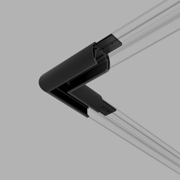 Slim Magnetic Коннектор угловой для шинопровода Round накладной 85135/00 85135/00