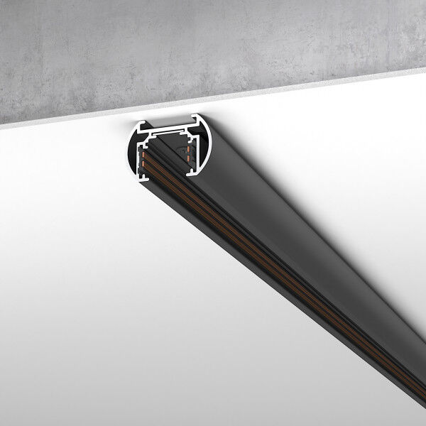 Slim Magnetic Шинопровод накладной черный (2 м) 85133/00 85133/00