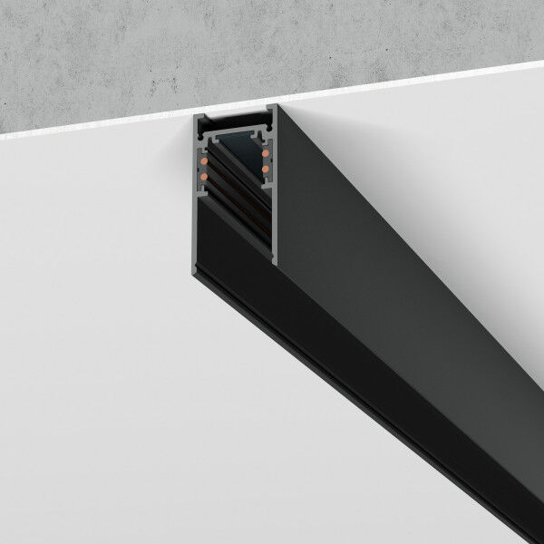 Slim Magnetic Шинопровод накладной черный (3 м) 85127/00 85127/00