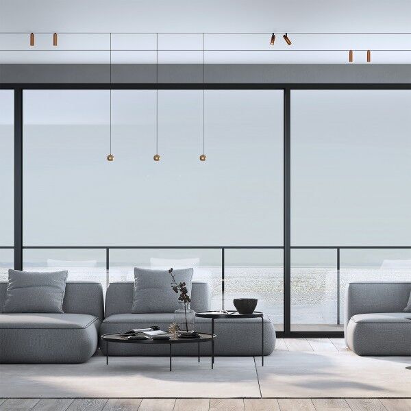 Slim Magnetic Трековый светильник 7W 4200K Cubo латунь 85035/01 85035/01