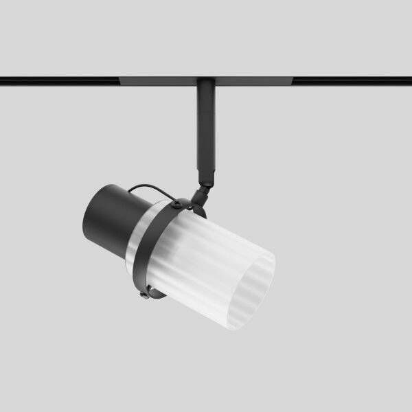 Slim Magnetic Трековый светильник со стеклянным плафоном 10W 4000K черный 85532/01