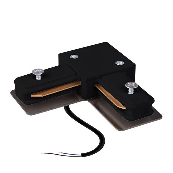 Соединитель электрический коннектор угловой с вводом питания для однофазного шинопровода 85012/00