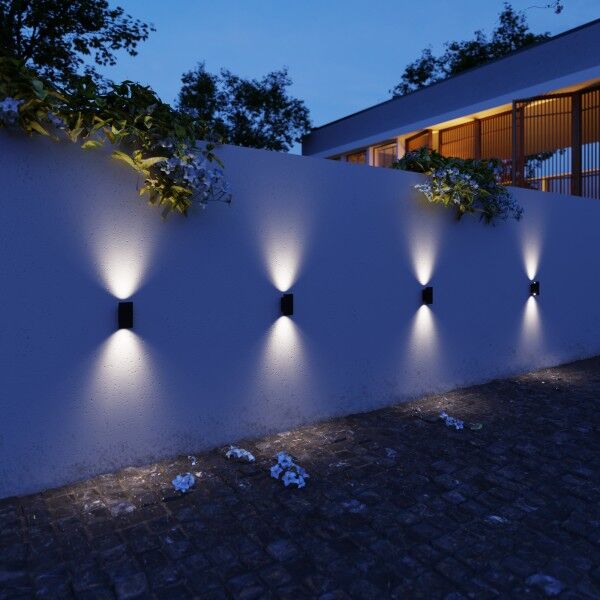 Настенный светодиодный светильник 35154/D черный