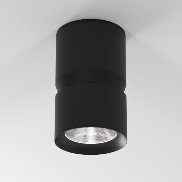 Светильник потолочный светодиодный 12W 4000К чёрный 25049/LED