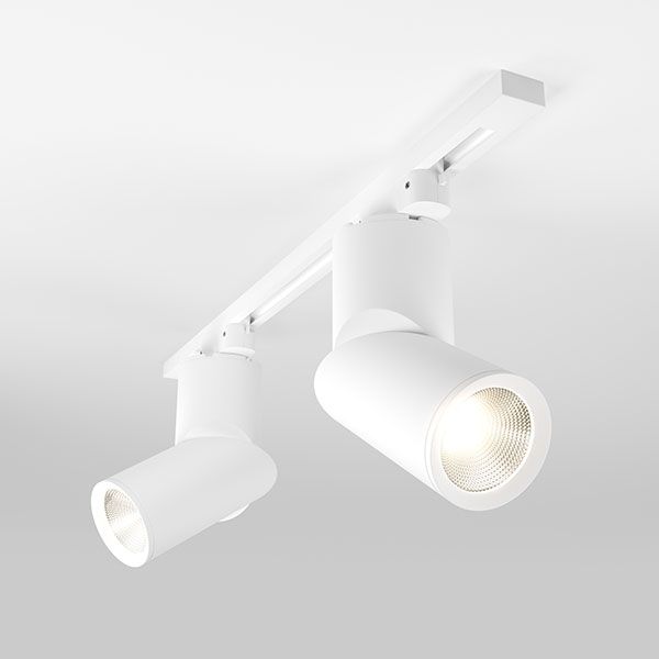 Трековый светильник для однофазного шинопровода Corner белый 15W 4200K (1&nbsp;шт.) LTB33