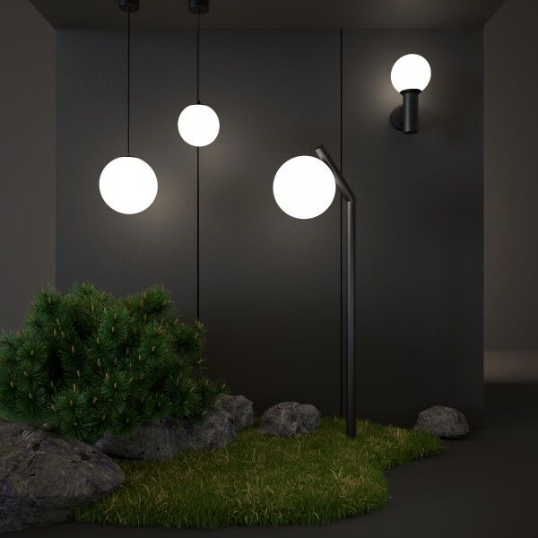 Светильник садово-парковый Sfera H 35158/U черный