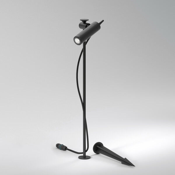 Светильник садово-парковый светодиодный с регулируемым плафоном Covert 35173/S черный