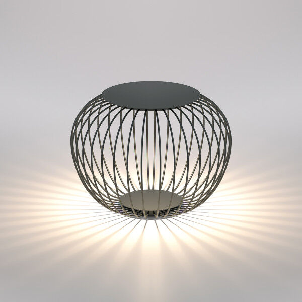 Светильник-стол садово-парковый светодиодный Firenze черный 35178/S черный