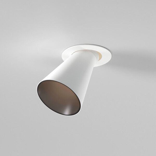 Светильник встраиваемый поворотный с антибликовой решеткой Bell 8W 3000K белый