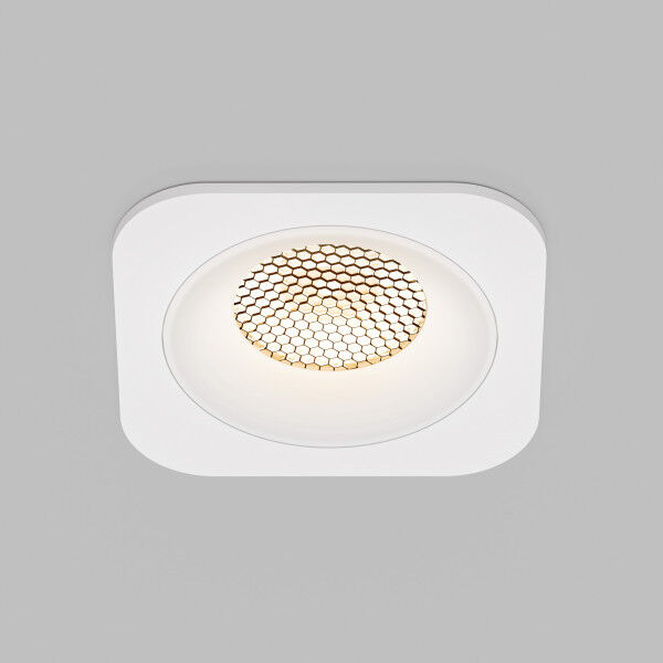 Светильник встраиваемый светодиодный Tetro 10W 3000K белый IP44 15276/LED