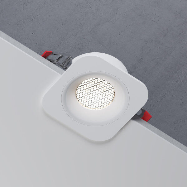 Светильник встраиваемый светодиодный Tetro 10W 4000K белый IP44 15276/LED