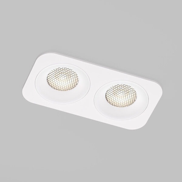 Светильник встраиваемый светодиодный Tetro 10W 4000K белый IP44 15277/LED
