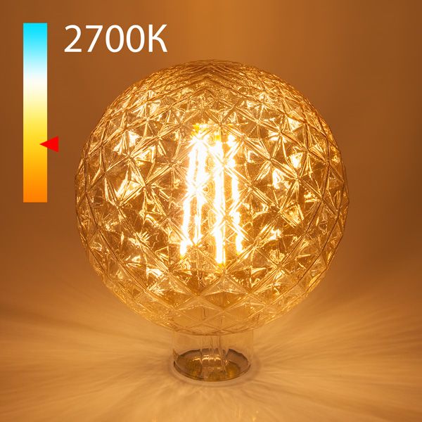 Филаментная светодиодная лампа Globe 8&nbsp;Вт 2700K E27 BL155