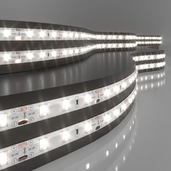 Светодиодная лента 12&nbsp;В 4,8&nbsp;Вт/м 60 Led/м 2835 IP65, дневной белый 4200К, 5 м Лента светодиодная 12V 4,8W 60Led 2835 IP65 дневной белый, 5м