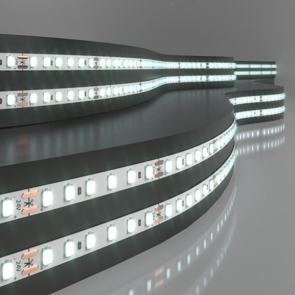 Светодиодная лента 24&nbsp;В 8&nbsp;Вт/м 120Led/м 2116 IP20, холодный белый 6500K, 5 м 2116 24V 120Led 8W IP20