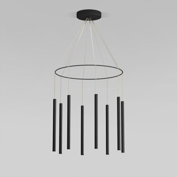 Светодиодный подвесной светильник с регулировкой высоты 301101 LED черный