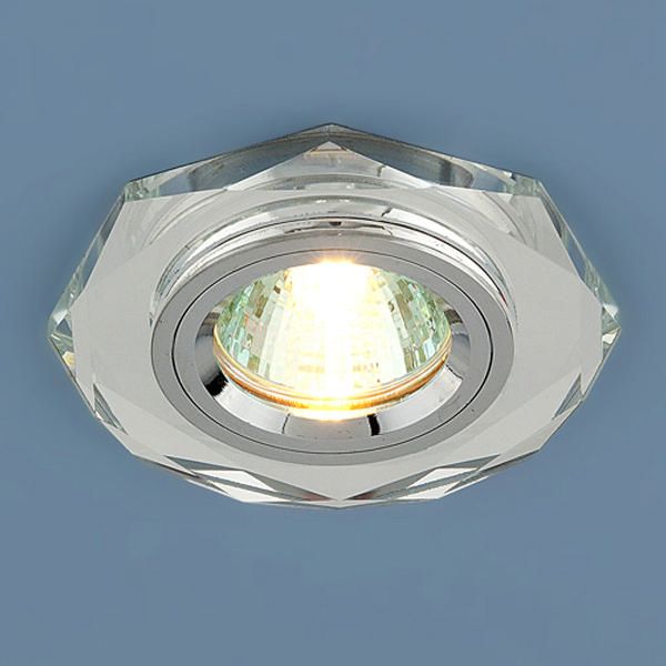 Встраиваемый точечный светильник 8020 MR16 SL зеркальный/серебро. Превью 1