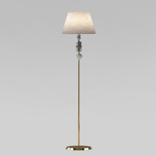 Торшер с декором из керамики 109012