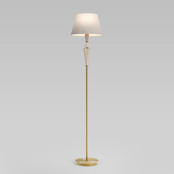 Торшер с декором из керамики