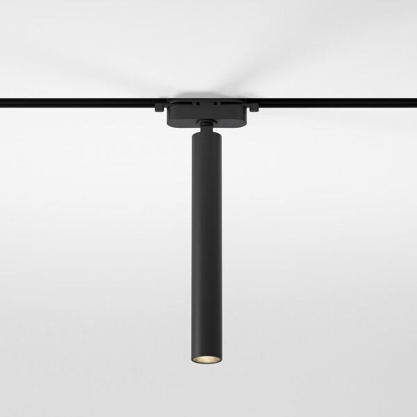 Трековый светодиодный светильник  Pika чёрный 6W 4000K однофазный 85111/01