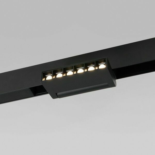 Трековый светодиодный светильник Slim Magnetic HL01 6W 4200K черный