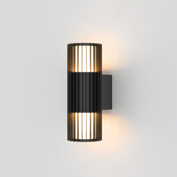 Уличный настенный светильник Entero (35189/W) 3000K черный