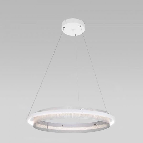 Умный подвесной светильник 90241/1 белый/ серебро Smart