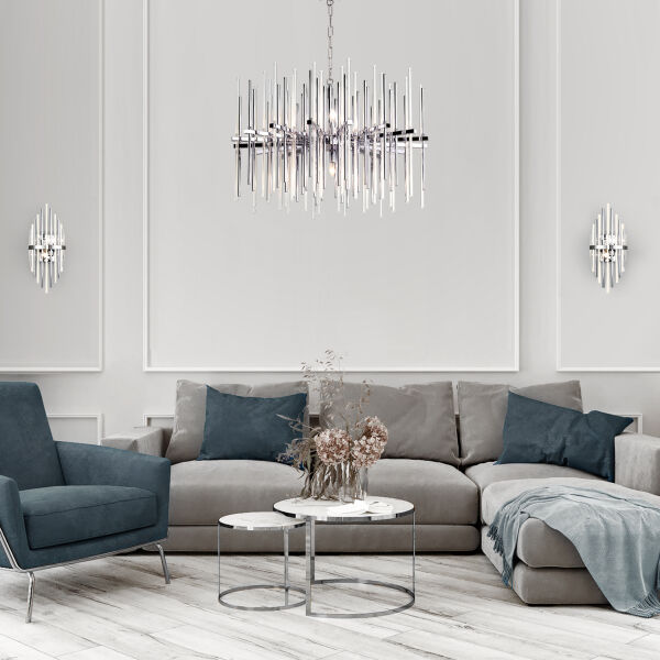 Умный подвесной светильник Bogate's Allure 355/8 355/8 Smart хром