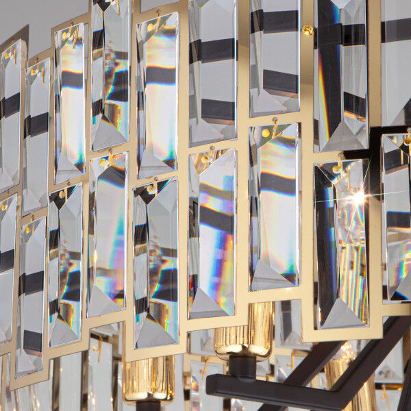 Умный потолочный светильник с хрусталем 339/5 Strotskis Smart (313/5)