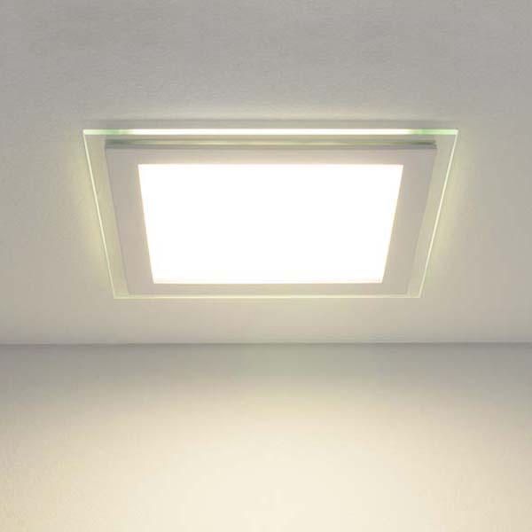 Встраиваемый потолочный светодиодный светильник DLKS200 18W 4200K белый