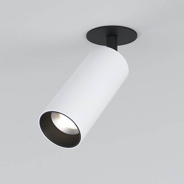 Встраиваемый светодиодный светильник Diffe белый/черный 25052/LED