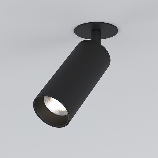 Встраиваемый светодиодный светильник Diffe черный 25052/LED