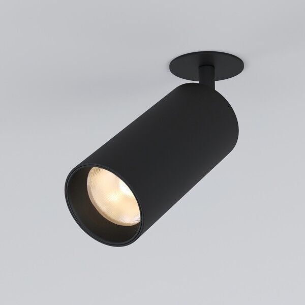Встраиваемый светодиодный светильник Diffe черный 25066/LED