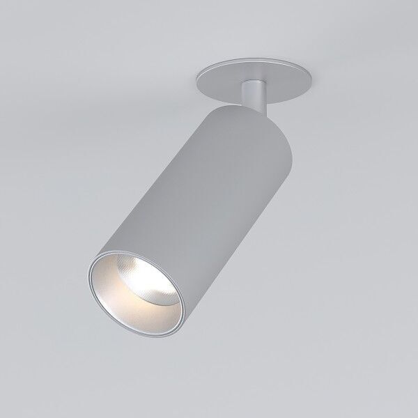 Встраиваемый светодиодный светильник Diffe серебряный 25052/LED