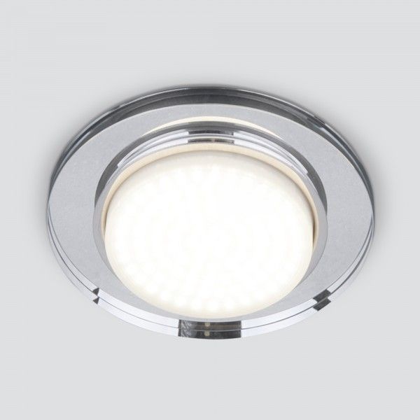 Встраиваемый точечный светильник 8061 GX53 SL  зеркальный/серебро. Превью 1