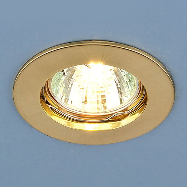 Встраиваемый точечный светильник 863 MR16 GD золото