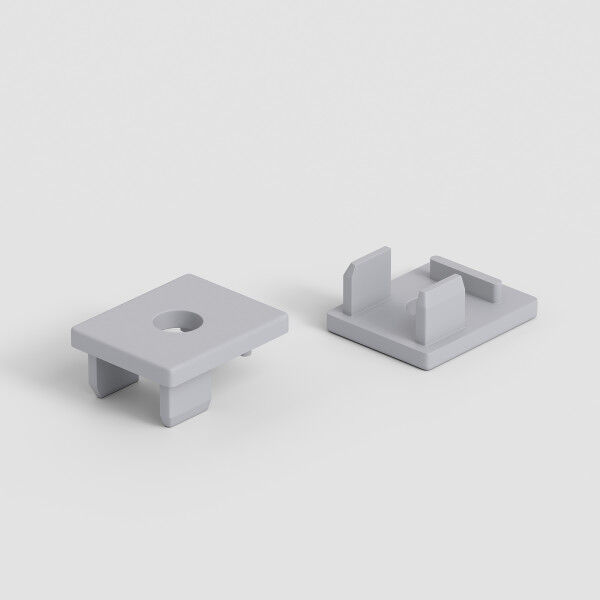 ZL-2-ALP025 Заглушки для встраиваемого алюминиевого профиля для подсветки ступеней  LL-2-ALP025 (комп. 5 пар)