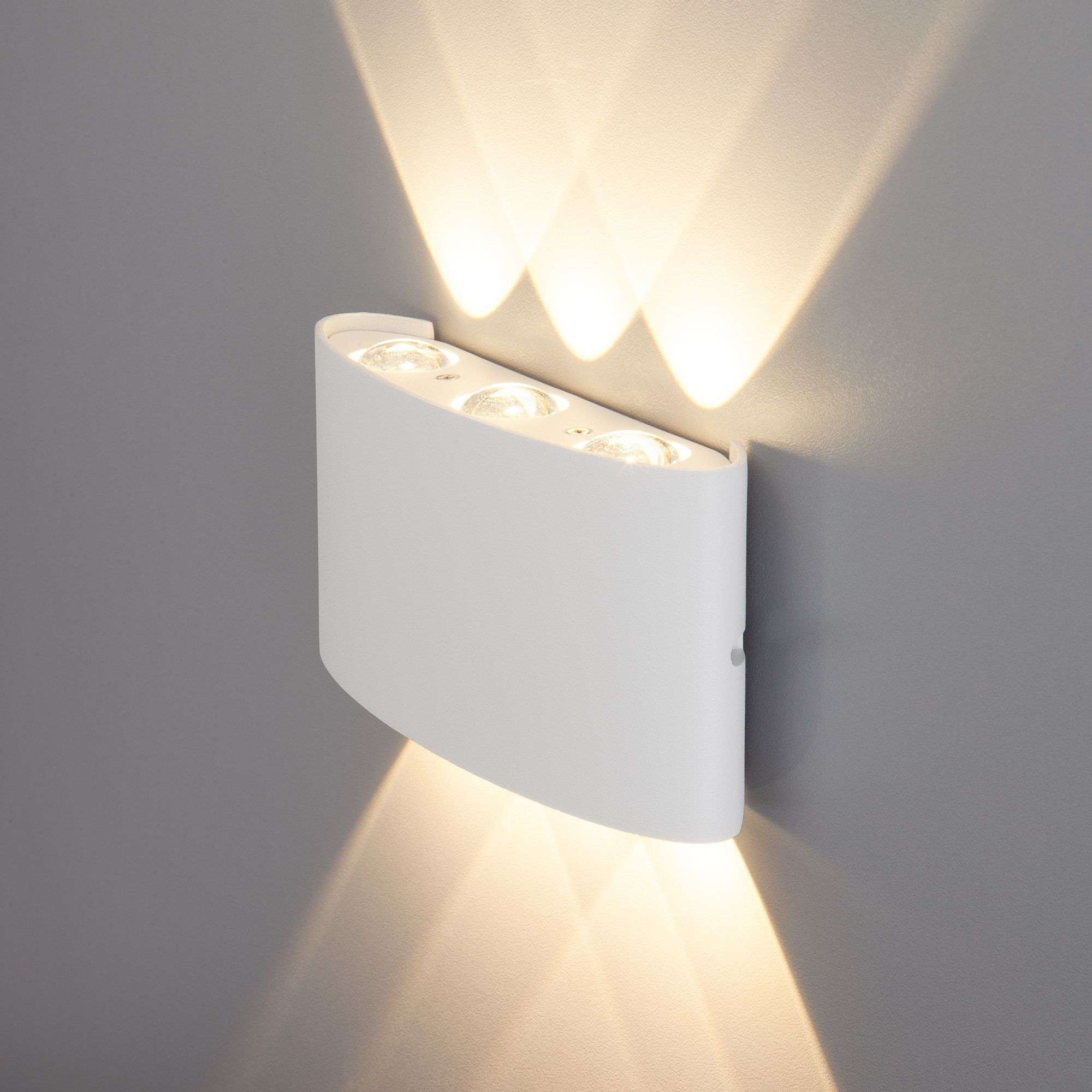 Пылевлагозащи<wbr>щенный светодиодный светильник Twinky Trio белый IP54 1551 Techno LED белый. Фото 2
