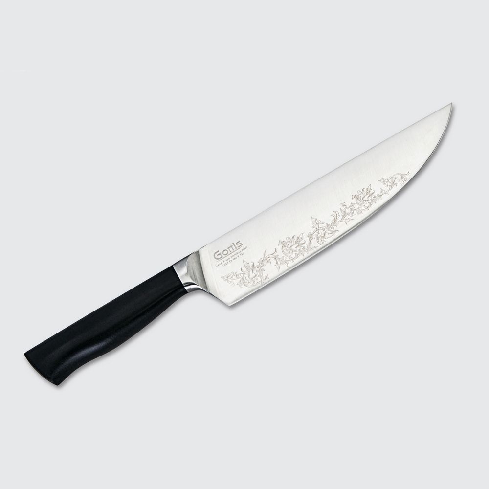 Шеф-нож кованый 20 см арт. 171 Gottis  171. Фото 1