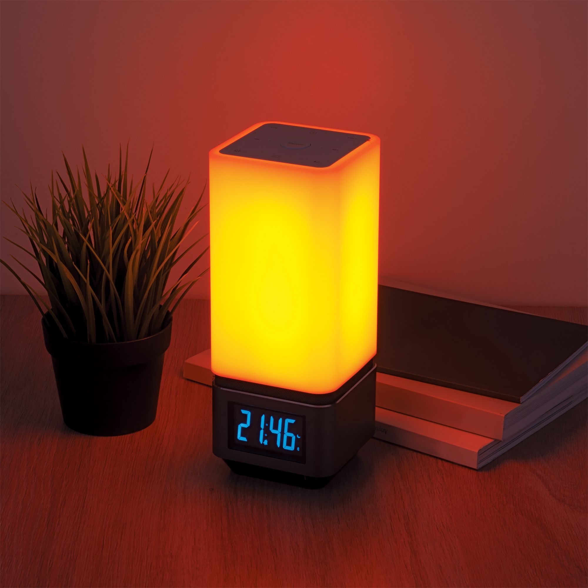 Smart-лампа с Bluetooth-колонкой Eurosvet Media 80418/1 серебристый. Фото 14