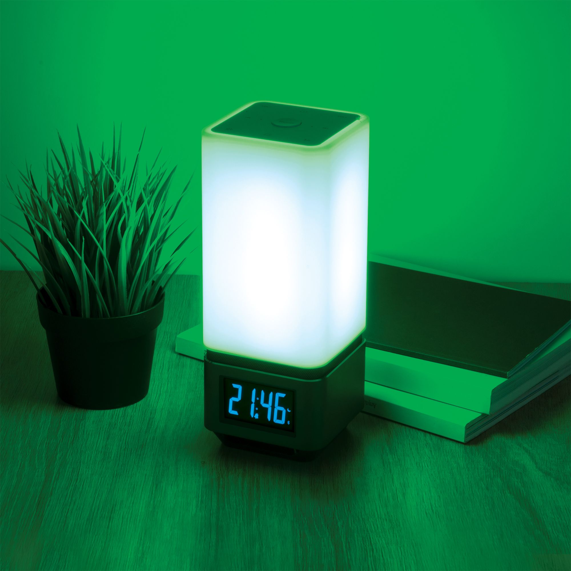 Smart-лампа с Bluetooth-колонкой Eurosvet Media 80418/1 серебристый. Фото 18
