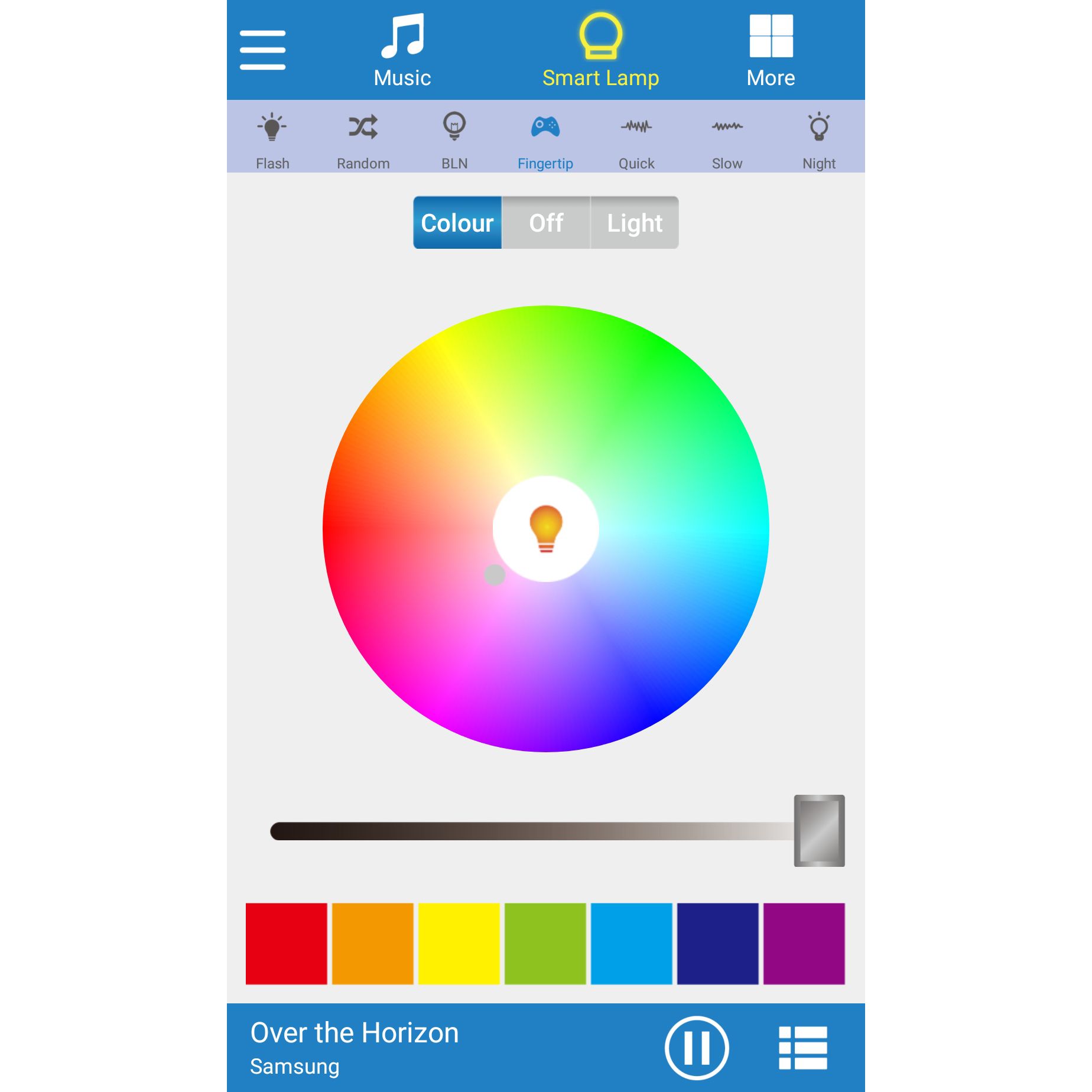 Smart-лампа с Bluetooth-колонкой Eurosvet Media 80418/1 серебристый. Фото 22