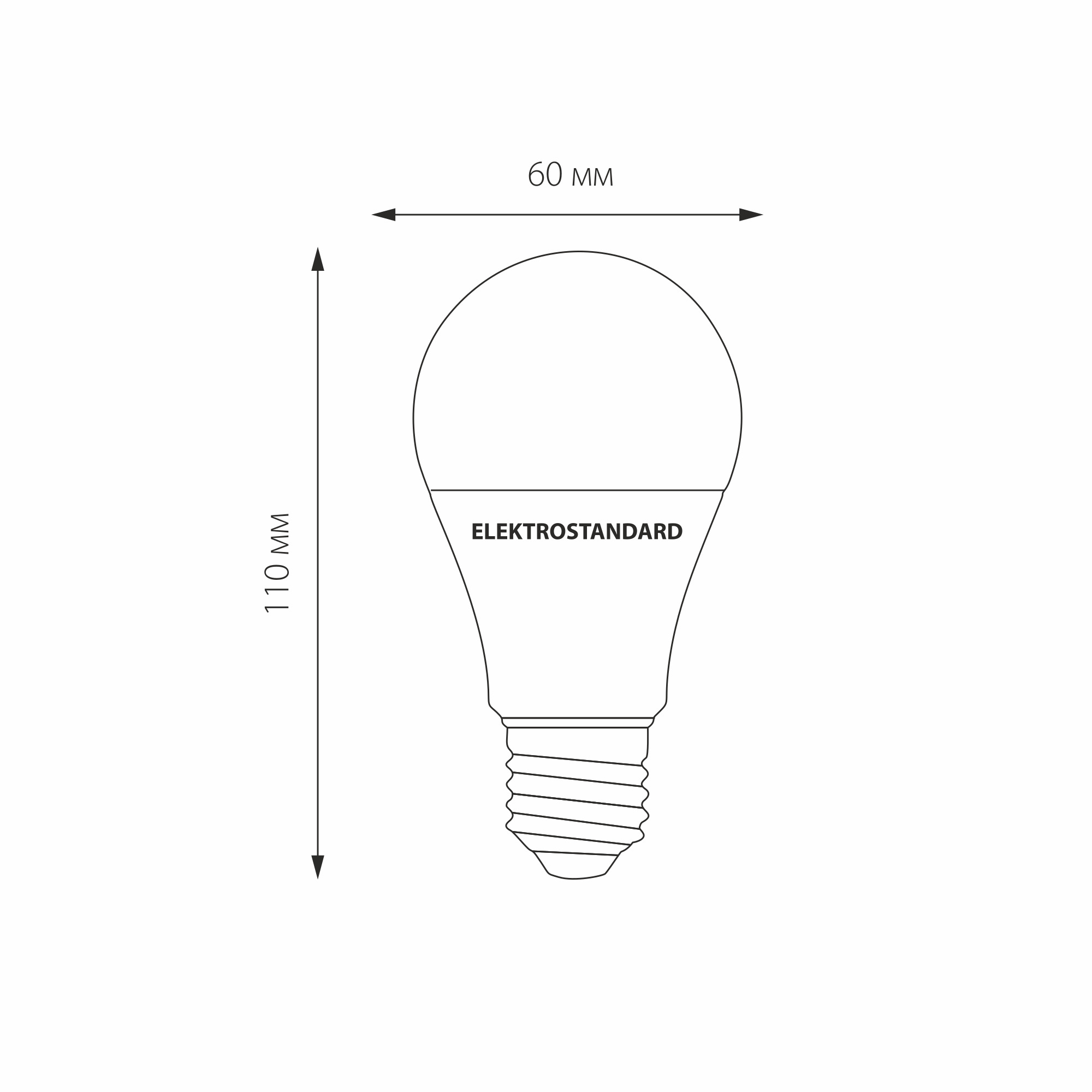 Светодиодная лампа Classic LED D 12W 4200K E27 А60 BLE2769 - вид 2