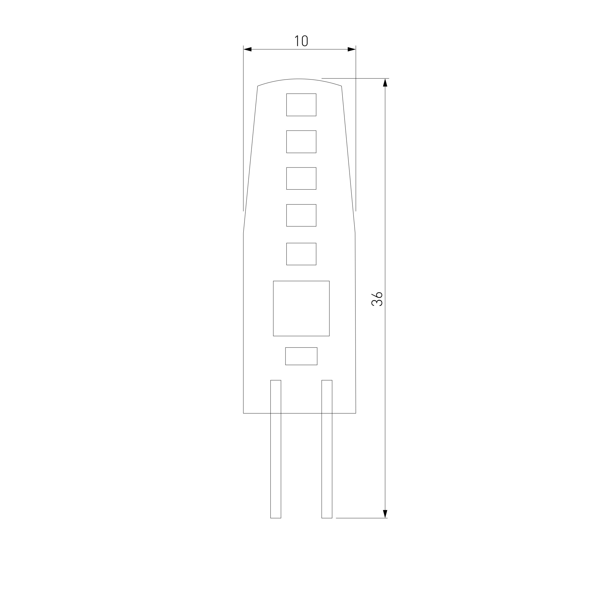 Светодиодная лампа JC 3W 360° 220V 4200K G4 BLG402 - вид 2
